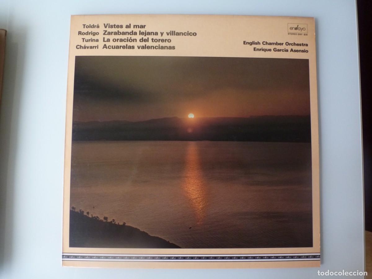 Discos de vinilo: TOLDR&Aacute; &middot; RODRIGO &middot; TURINA &middot; CH&Aacute;VARRI (LP ENSAYO 1980) ENRIQUE GARCIA ASENSIO