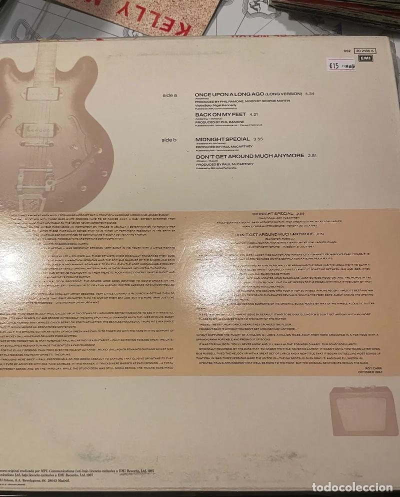 Discos de vinilo: Vinilo Paul McCartney - Once Upon a Long Ago - Foto 2