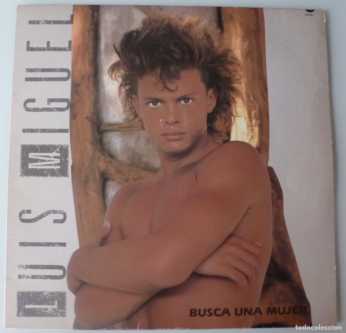 Discos de vinilo: LUIS MIGUEL - BUSCA UNA MUJER (LP WEA 1988 ESPA&Ntilde;A) LLEVO INSERTO.