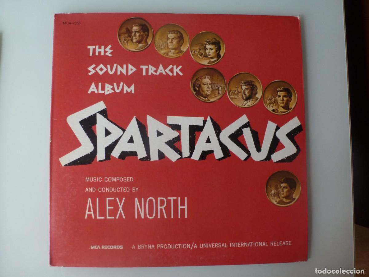 Discos de vinilo: B.S.O. SPARTACUS - ALEX NORTH (LP MCA USA)