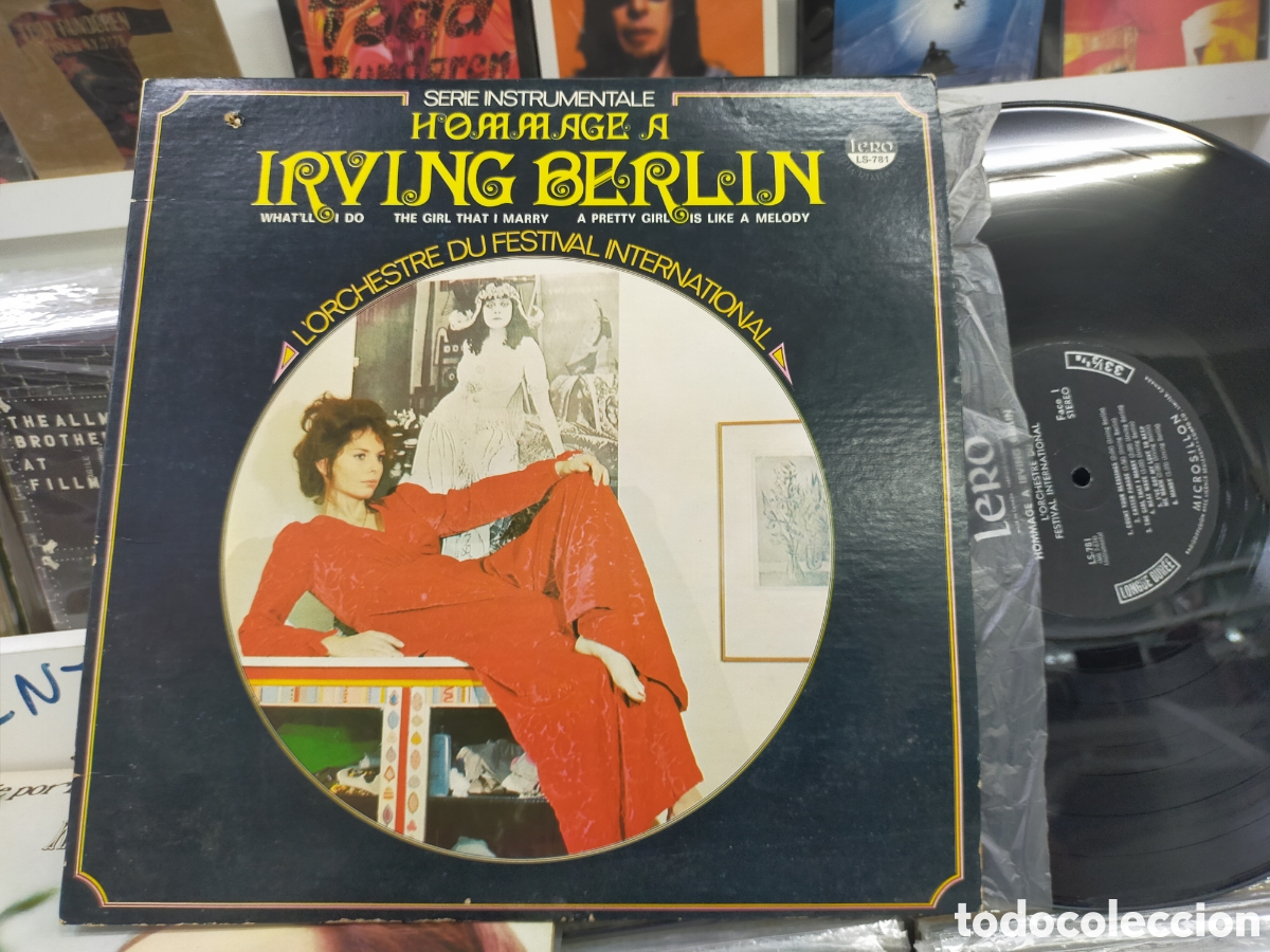 Discos de vinilo: L'orchestre du festival international LP hommage a Irving Berl&iacute;n Canad&aacute; 1970