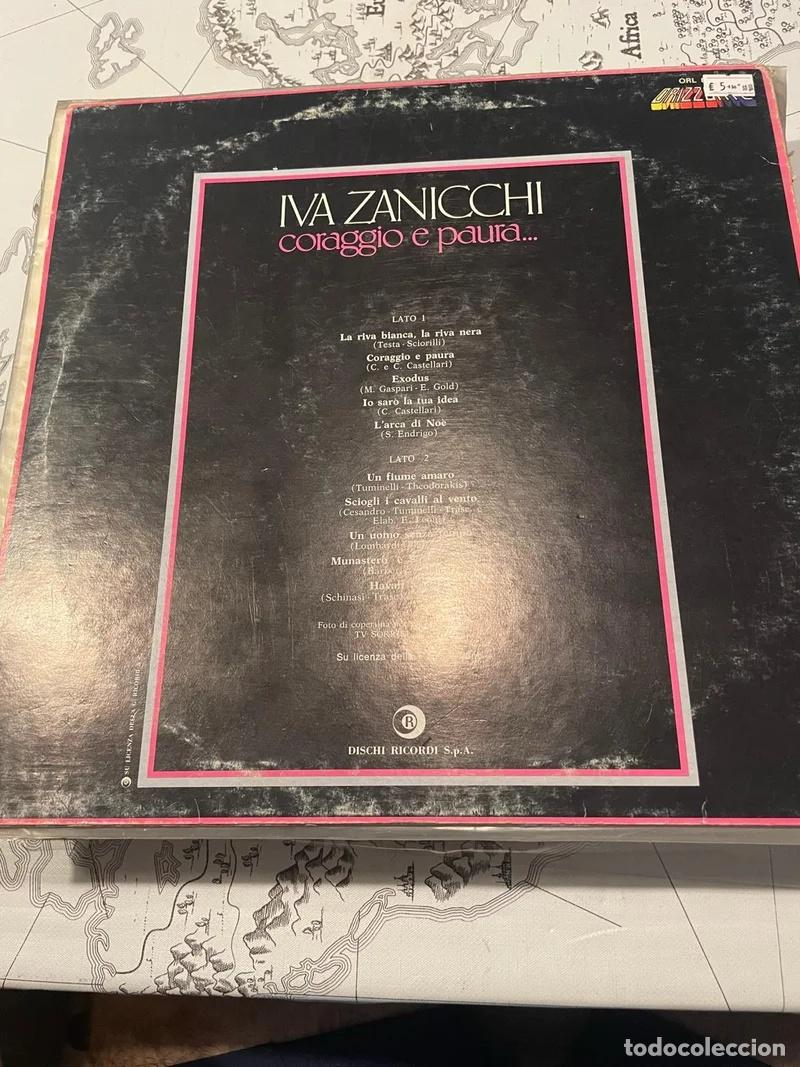 Discos de vinilo: Vinilo Iva Zanicchi Coraggio E Paura - Foto 2