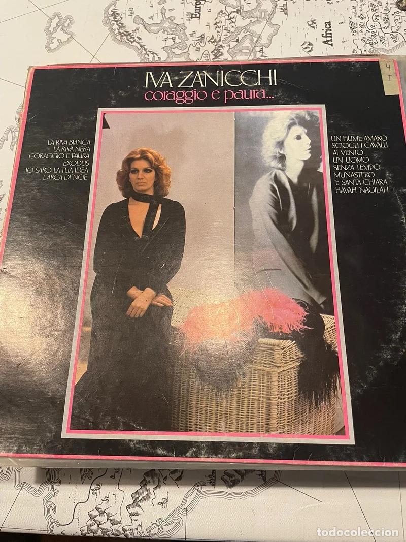 Discos de vinilo: Vinilo Iva Zanicchi Coraggio E Paura