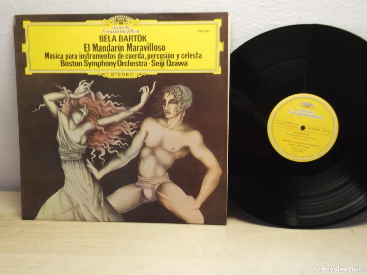 Discos de vinilo: Bartok: The Miraculous Mandarin / Music for Strings, Percussion and Celesta: Seiji Ozawa LP
