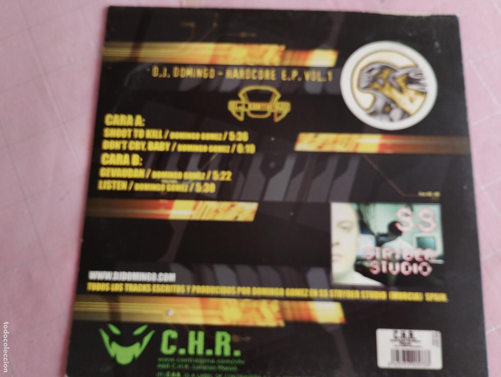 Discos de vinilo: D.J. Domingo &ndash; Hardcore E.P. Volume 1, 2004, Hard House, Hardcore - Foto 5