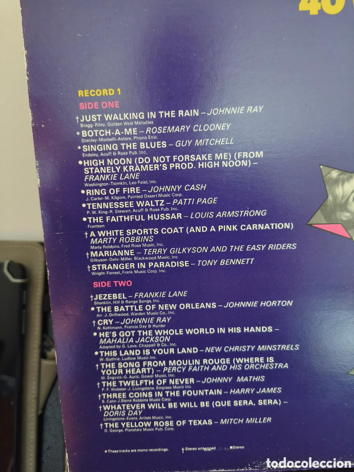 Discos de vinilo: Varios: 40 Golden Hits 2Lps - Foto 4
