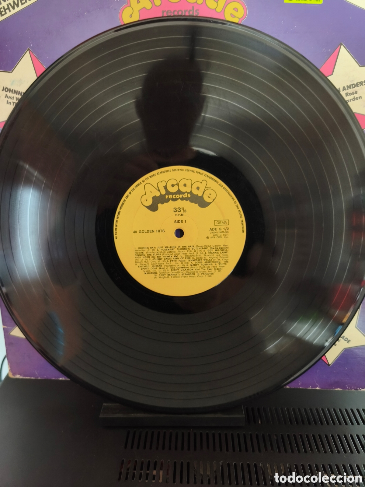 Discos de vinilo: Varios: 40 Golden Hits 2Lps - Foto 6