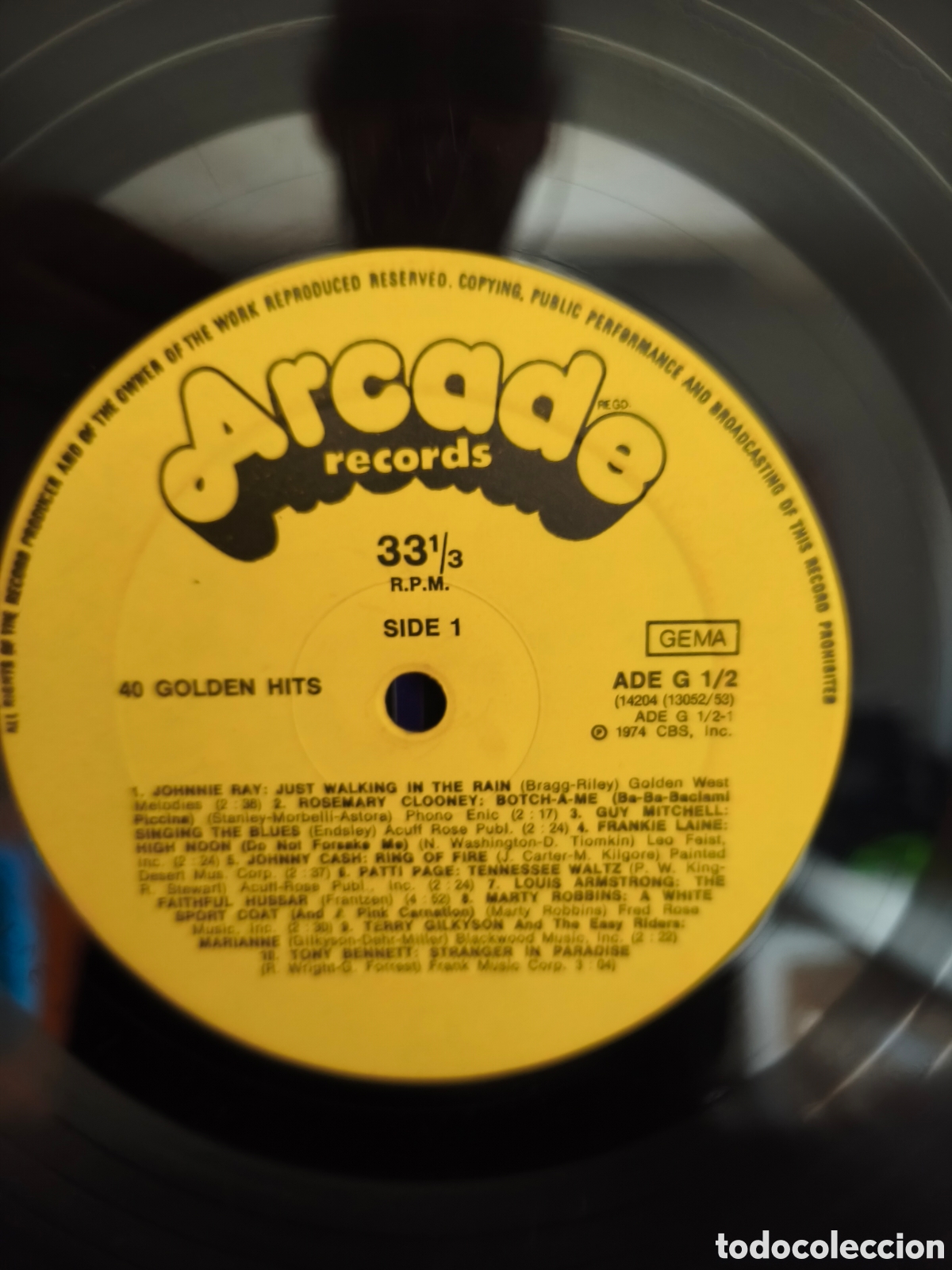 Discos de vinilo: Varios: 40 Golden Hits 2Lps - Foto 7