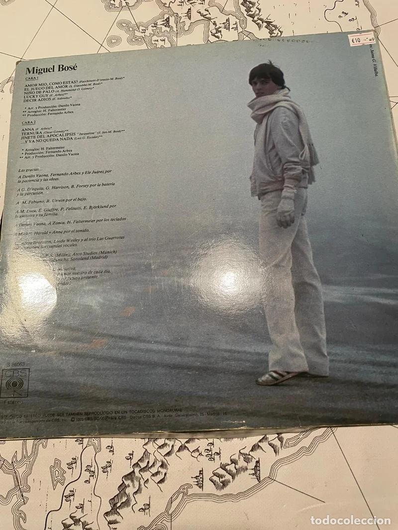 Discos de vinilo: Vinilo Miguel Bos&eacute; - Y Anna - Foto 2
