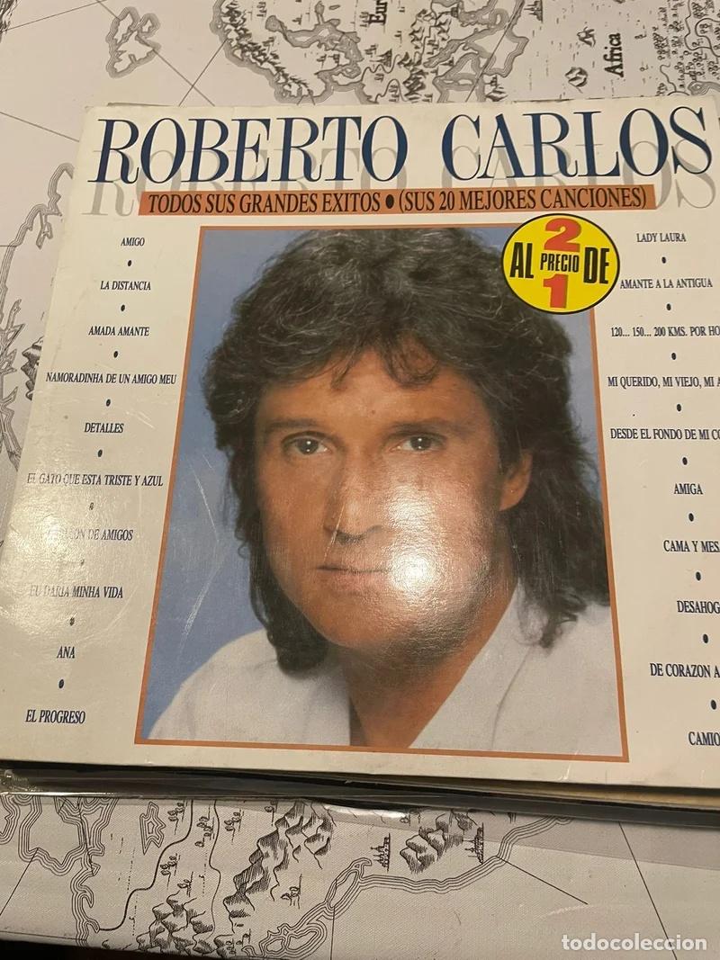 Vinyl records: Vinilo Roberto Carlos - Grandes Exitos