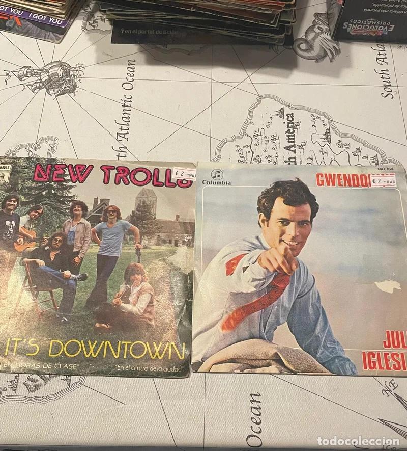 Discos de vinilo: Lote de vinilos New Trolls y Julio Iglesias