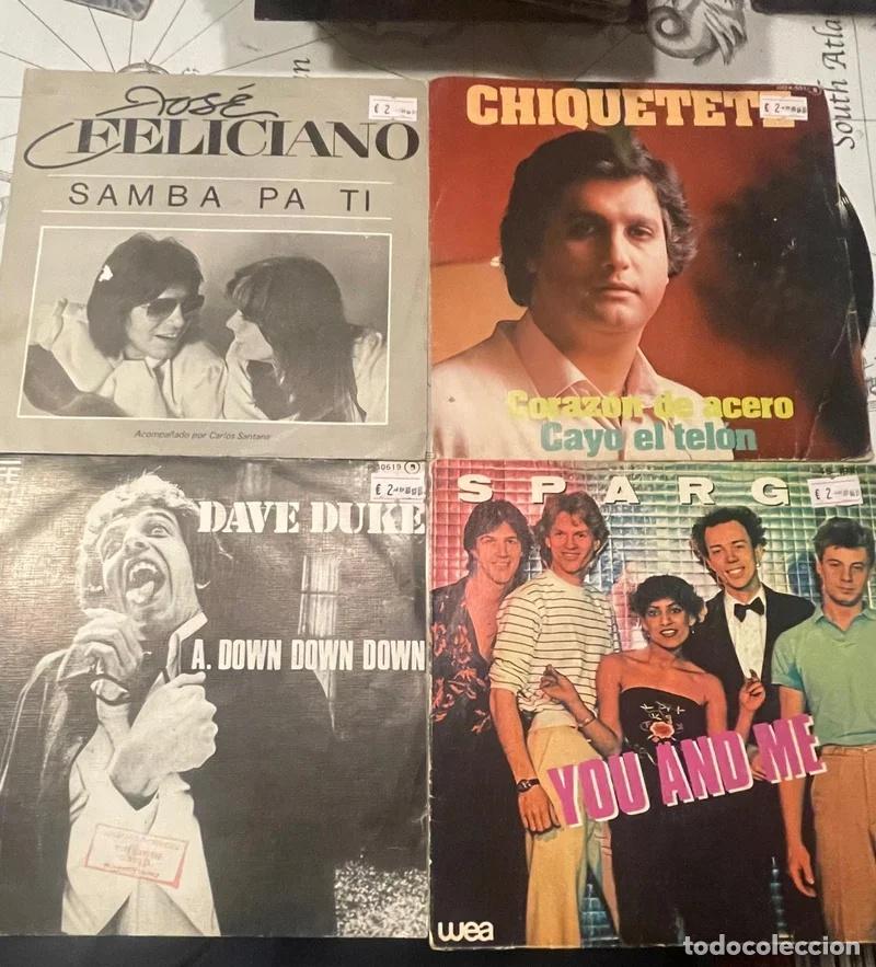 Discos de vinilo: Lote 4 Vinilos: Jos&eacute; Feliciano, Chiquetete, Dave D