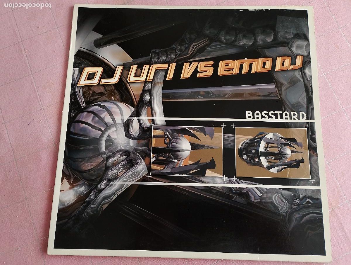 Discos de vinilo: Uri vs. Emo DJ &ndash; Basstard, 2004,Electronic,Hardcore, Hardstyle - Foto 3