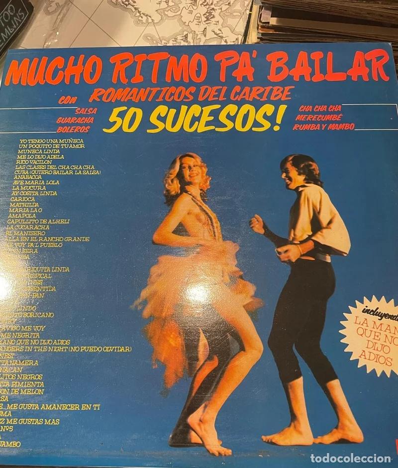 Discos de vinilo: Vinilo Mucho Ritmo Pa' Bailar 50 Sucesos