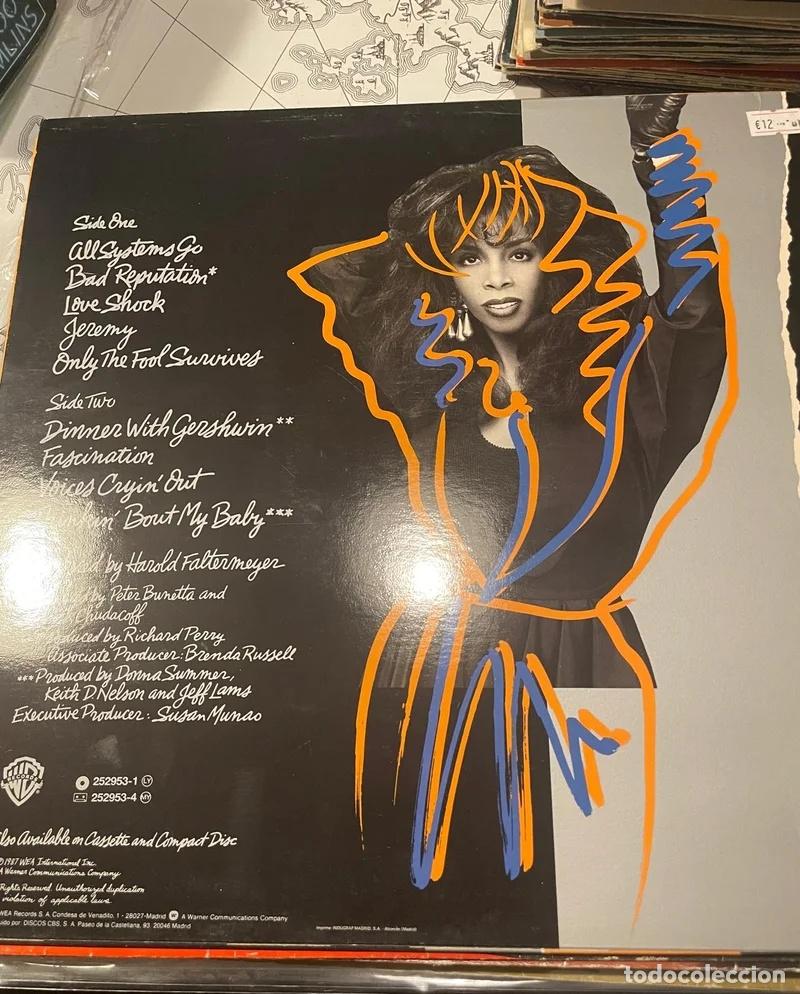 Discos de vinilo: Vinilo Donna Summer All Systems Go - Foto 2