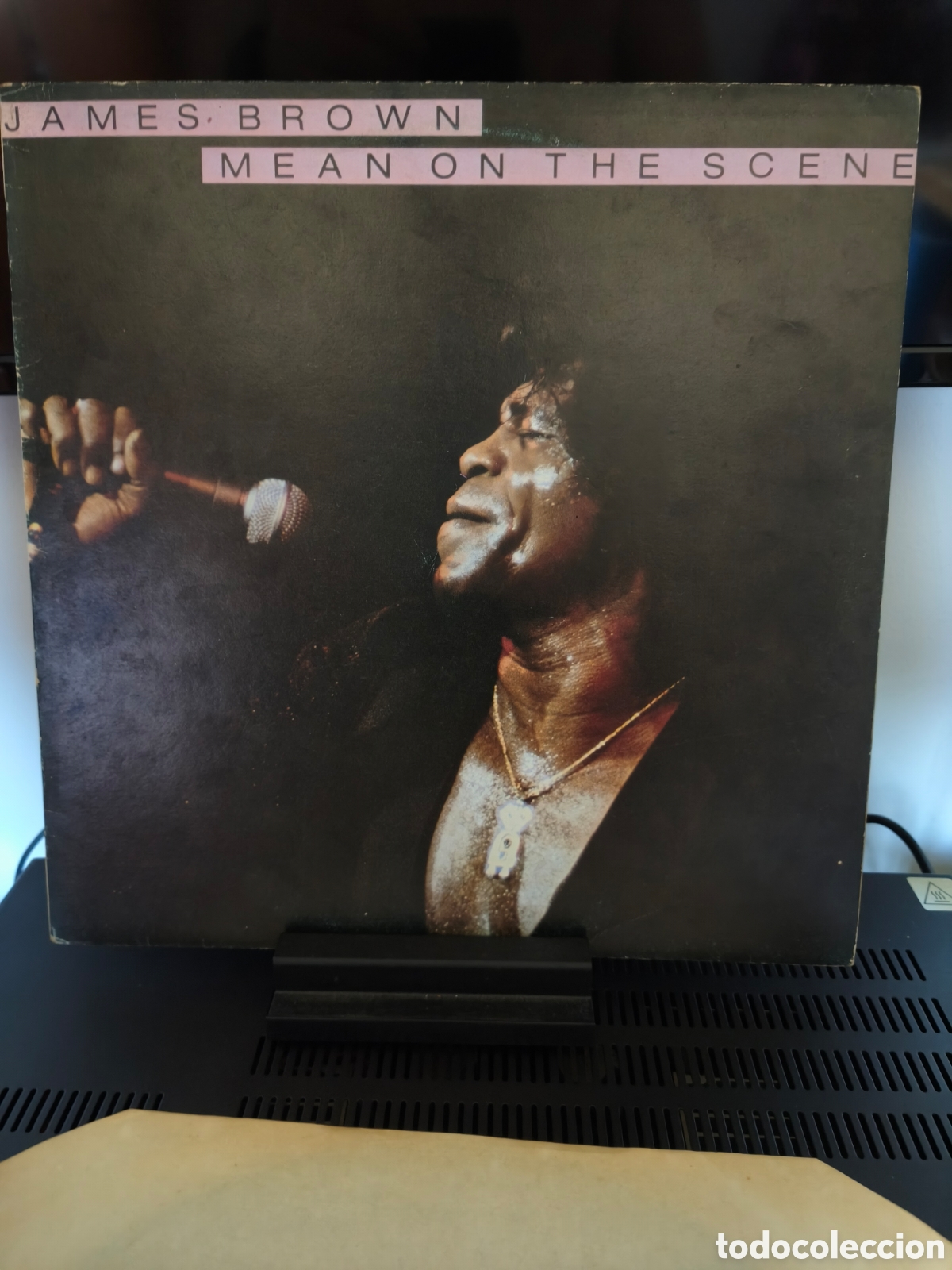 Discos de vinilo: E Brown: Mean On The Scene Lp 1983