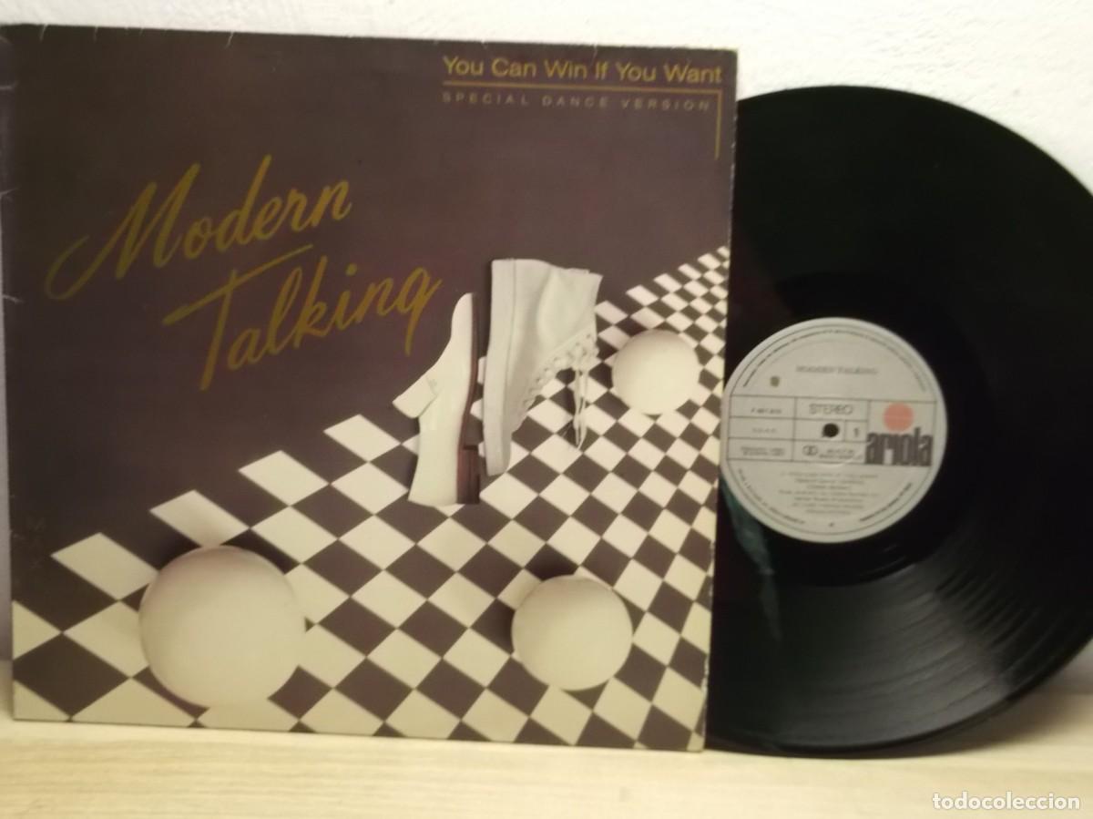 Vinyl-Schallplatten: Modern Talking &ndash; You Can Win, If You Want (Special Dance Version) MAXI 45 RPM LP