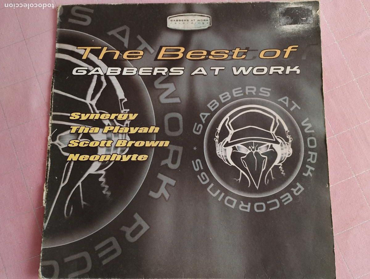 Discos de vinilo: The Best Of Gabbers At Work, 2002,Electronic,Hardcore, Gabber