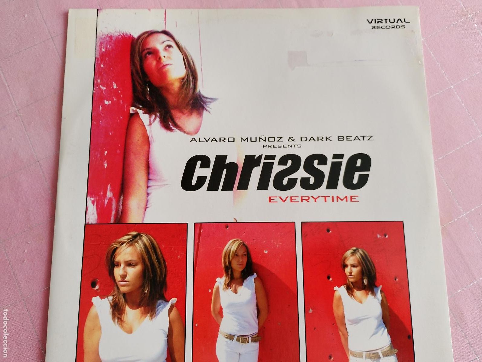 Vinyl records: Alvaro Mu&ntilde;oz & Dark Beatz Presents Chrissie &ndash; Everytime, 2005,Electronic,Hard House,