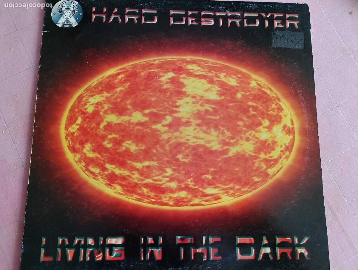 Vinyl records: Hard Destroyer &ndash; Living In The Dark, 2004,Electronic, Hardcore