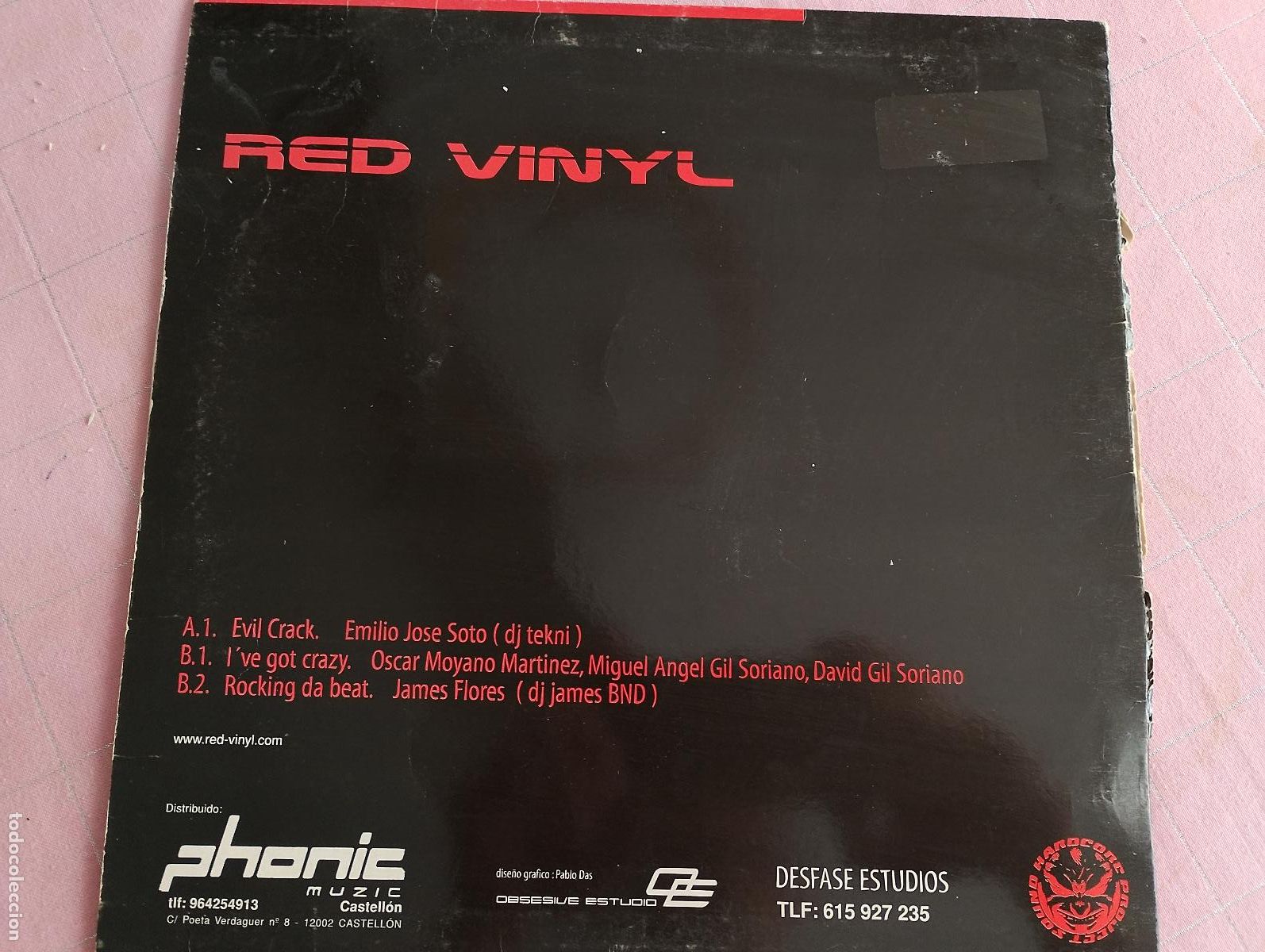 Discos de vinilo: Evil Crack,2005, Electronic,Hard House - Foto 2