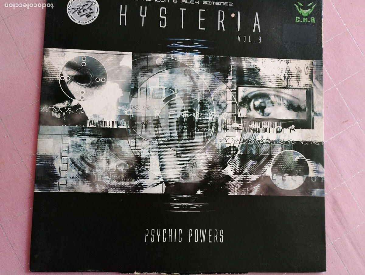 Vinyl records: Hysteria Vol.3 &ndash; Psychic Powers, 21 dic 2004, Electronic,Hard House, Hardcore
