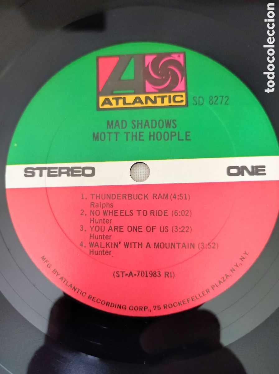 Discos de vinilo: MOTT THE HOOPLE - MAD SHADOWS - Foto 4