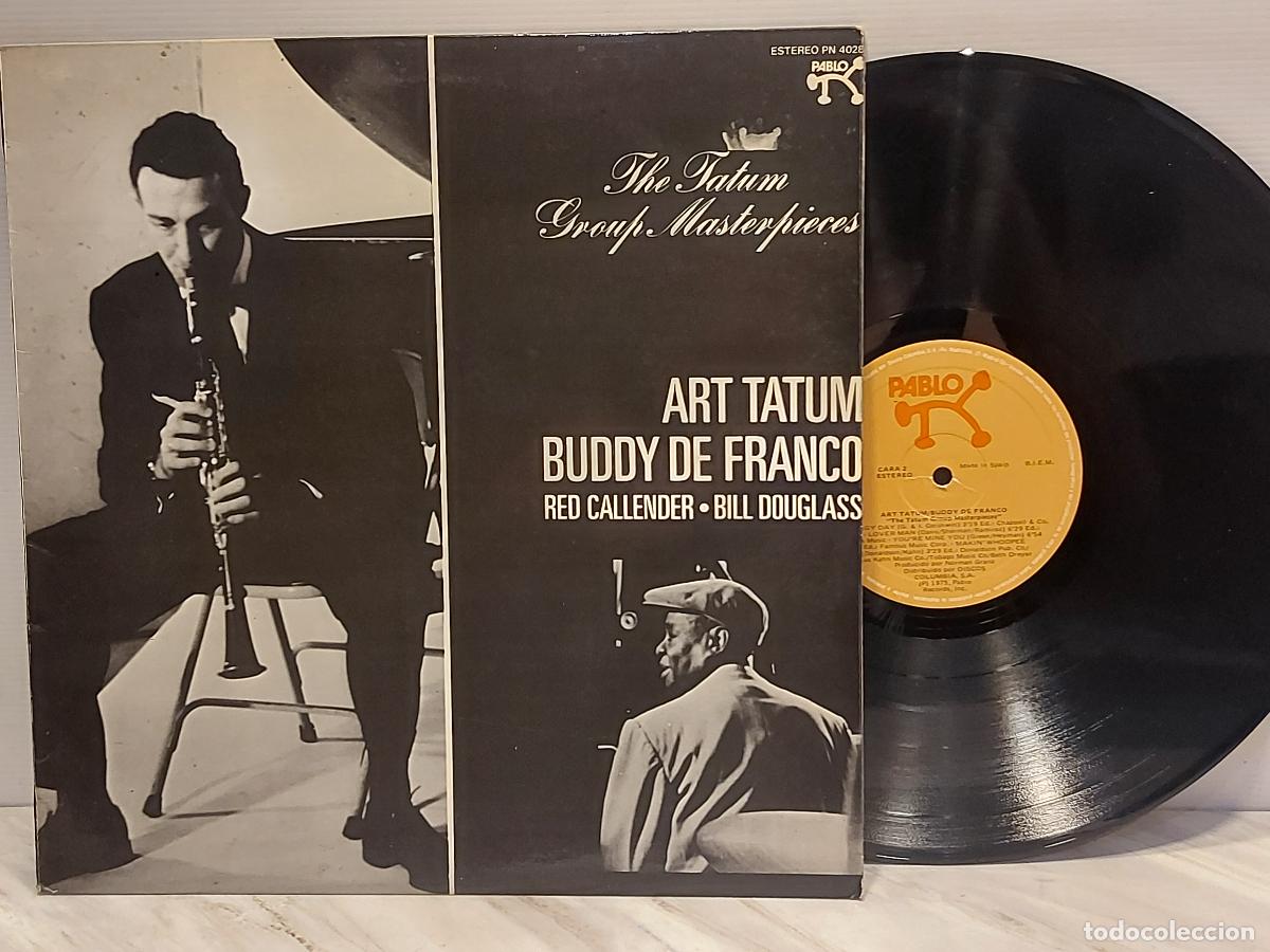 Discos de vinilo: ART TATUM / BUDDY DEFRANCO &ndash; THE TATUM GROUP MASTERPIECES | LP-PABLO-1983 | MBC. ***