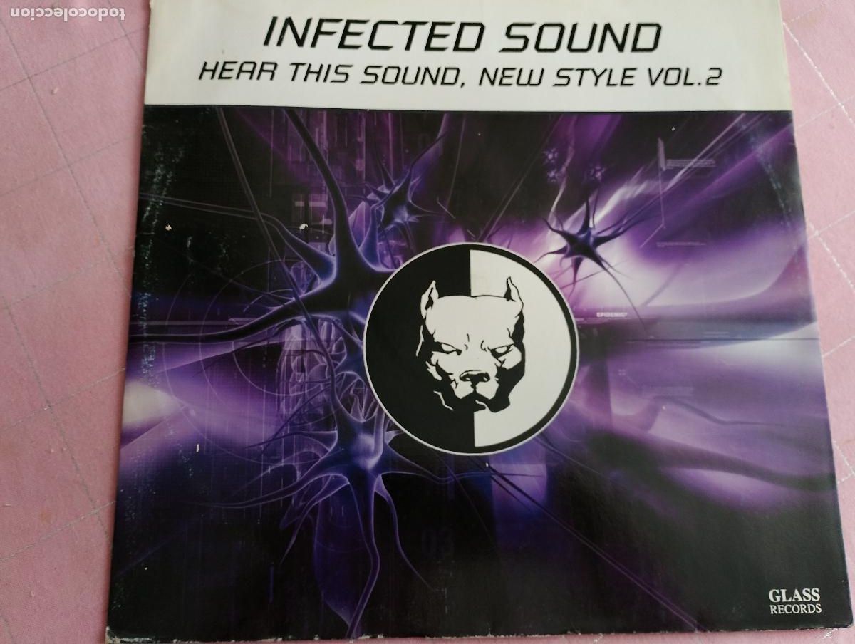 Vinyl records: Infected Sound &ndash; Hear This Sound (New Style Vol. 2),2004, Electronic,Hard House,