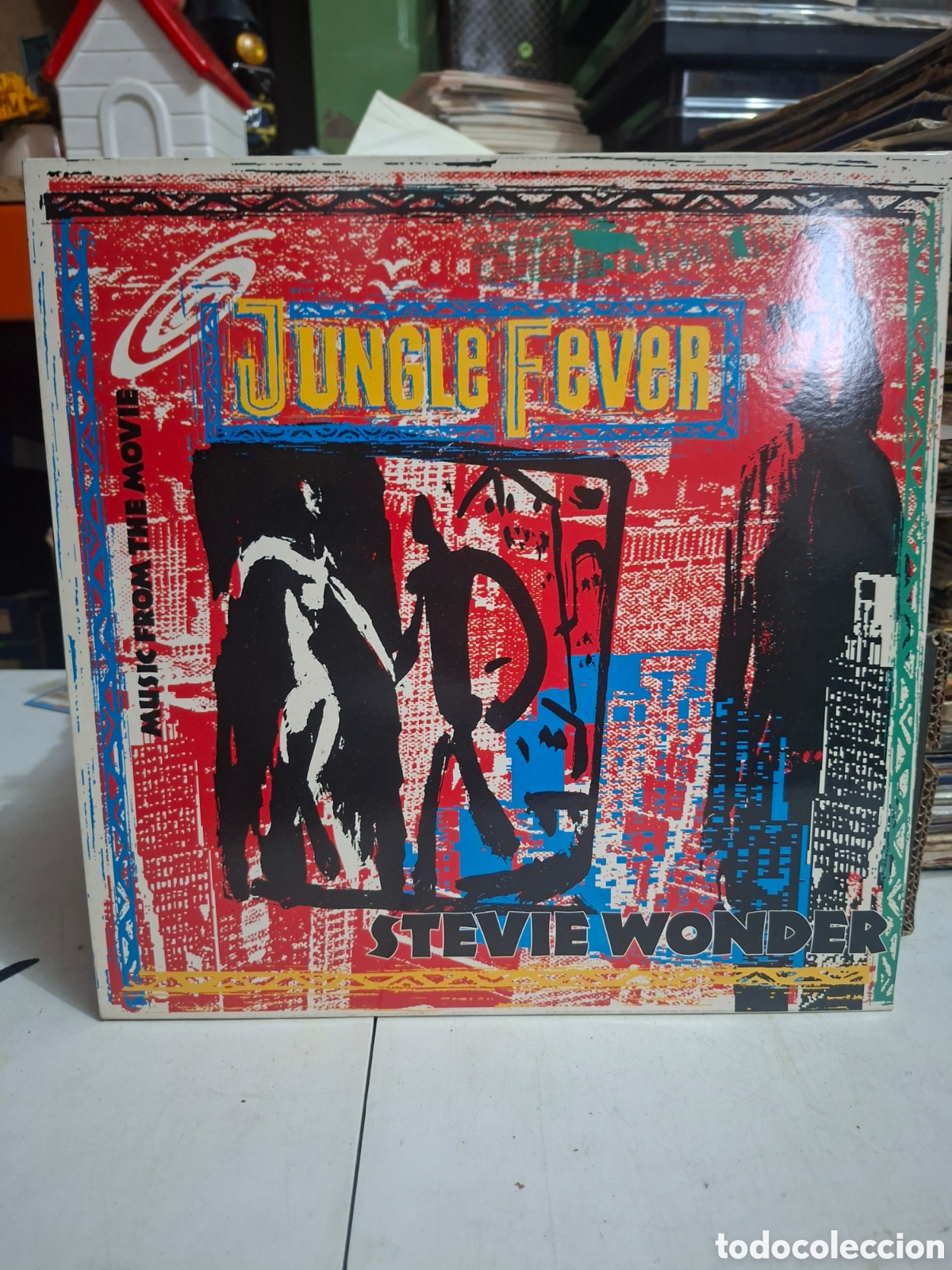 Discos de vinilo: Lp stevie wonder jungle fever