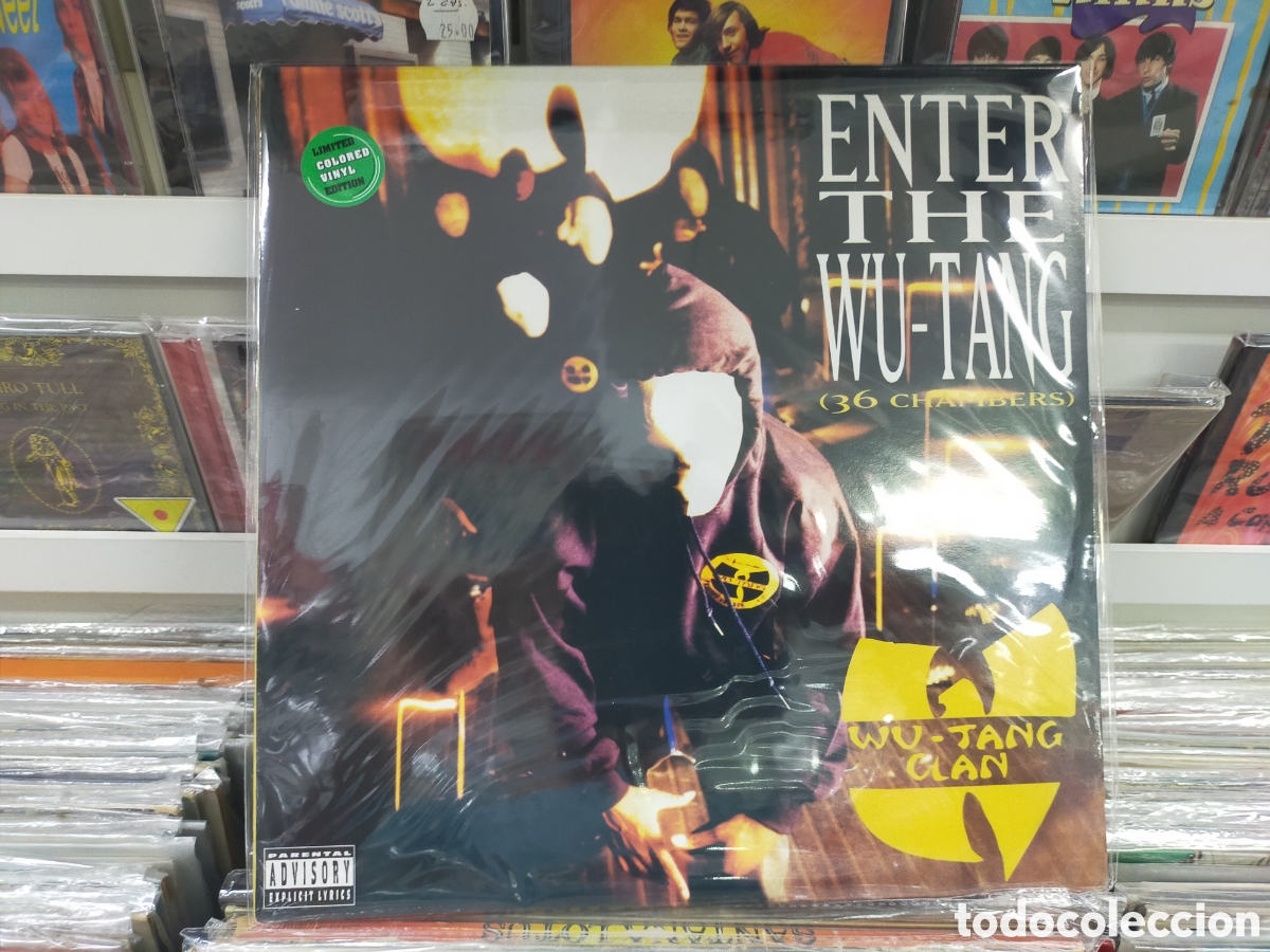 Discos de vinilo: Wu-tang clan LP enter the wu-tang (36 chambers) precintado vinilo de color