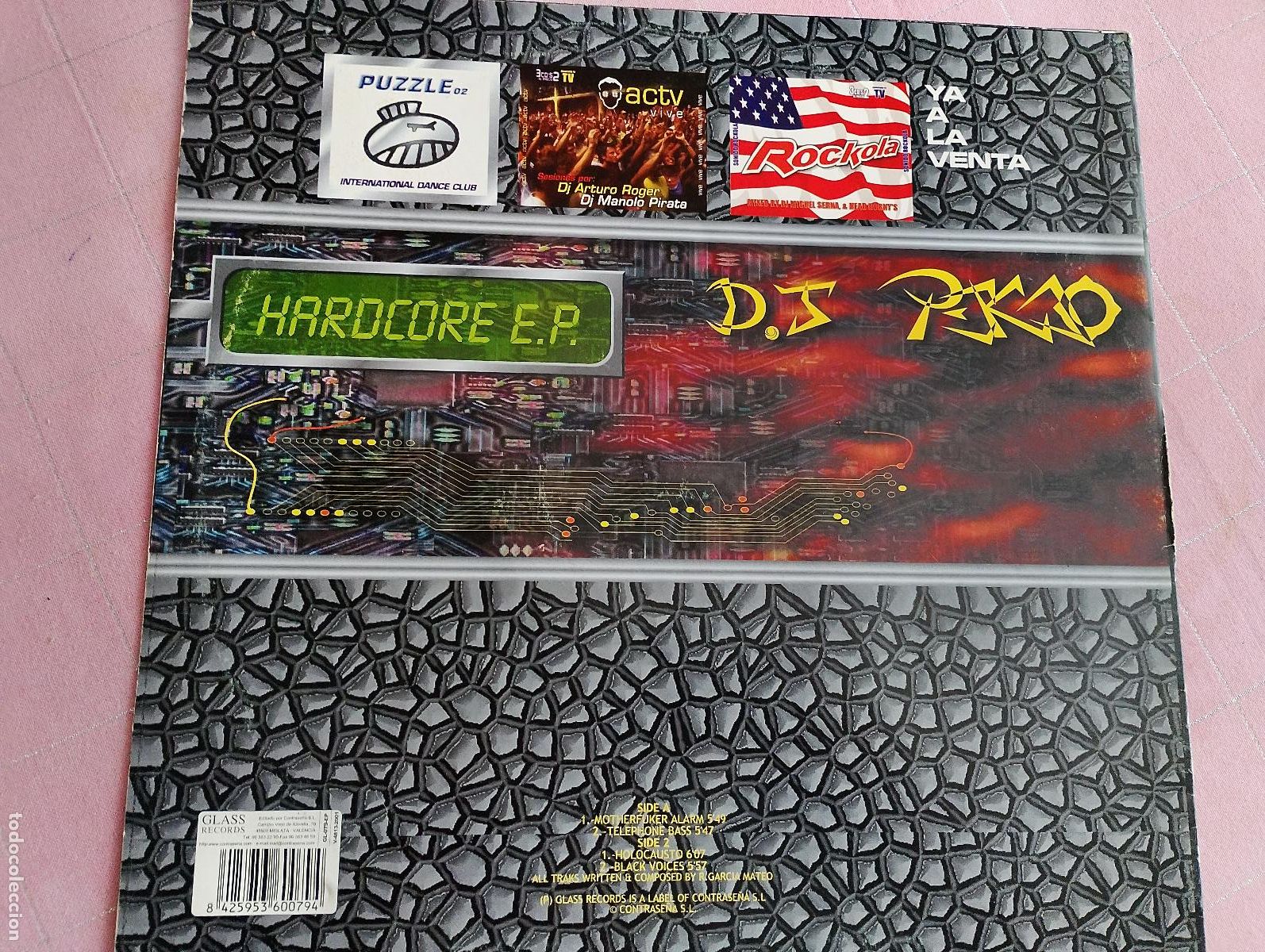 Discos de vinilo: DJ Pekao &ndash; Hardcore E.P. 2001, Electronic,Hard House - Foto 5