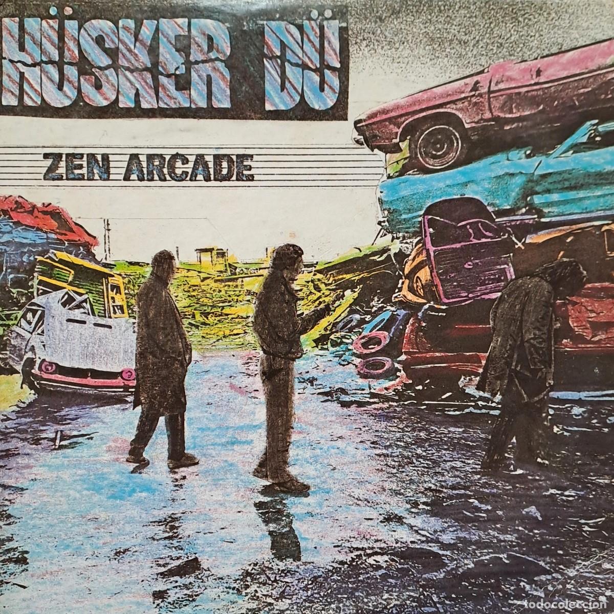 Discos de vinilo: LPs ZEN ARCADE, HUSKER DU. SOLO HAY UN DISCO, FALTA EL SEGUNDO. LP-GEXT-994