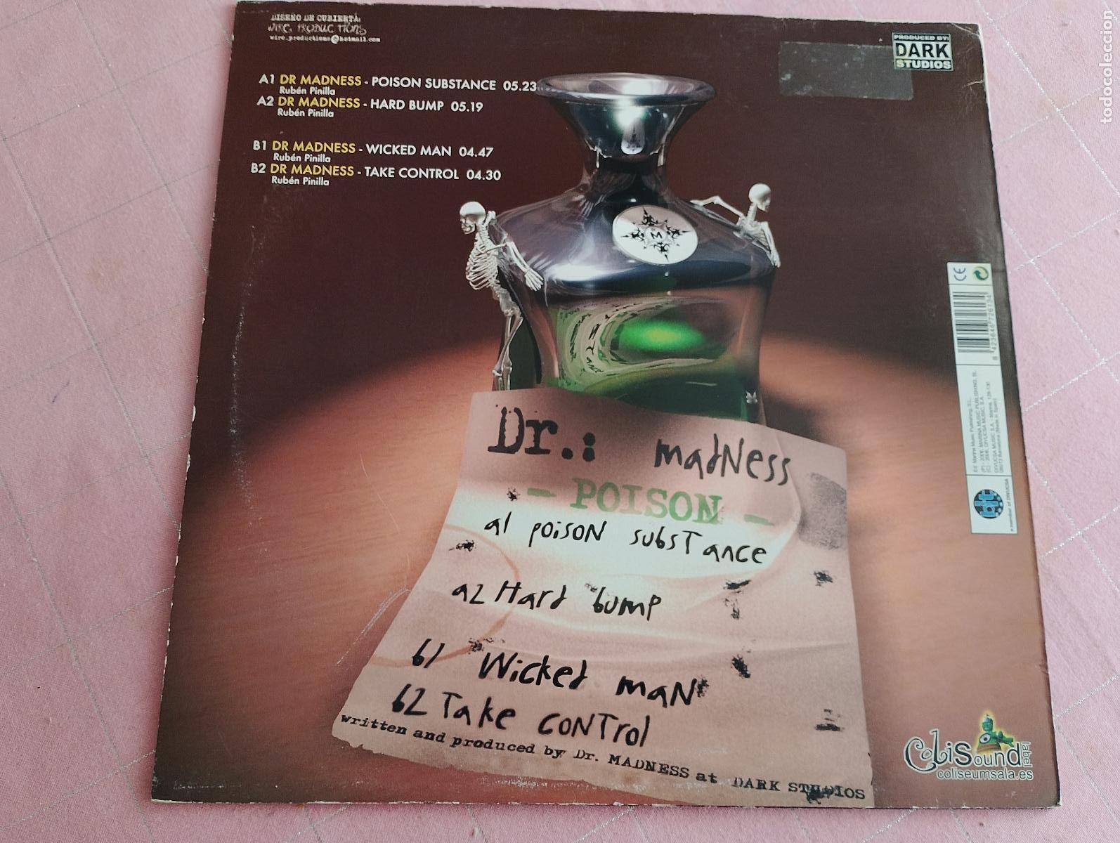 Discos de vinilo: Dr. Madness &ndash; Poison, 2006, Electronic,Hard House - Foto 2