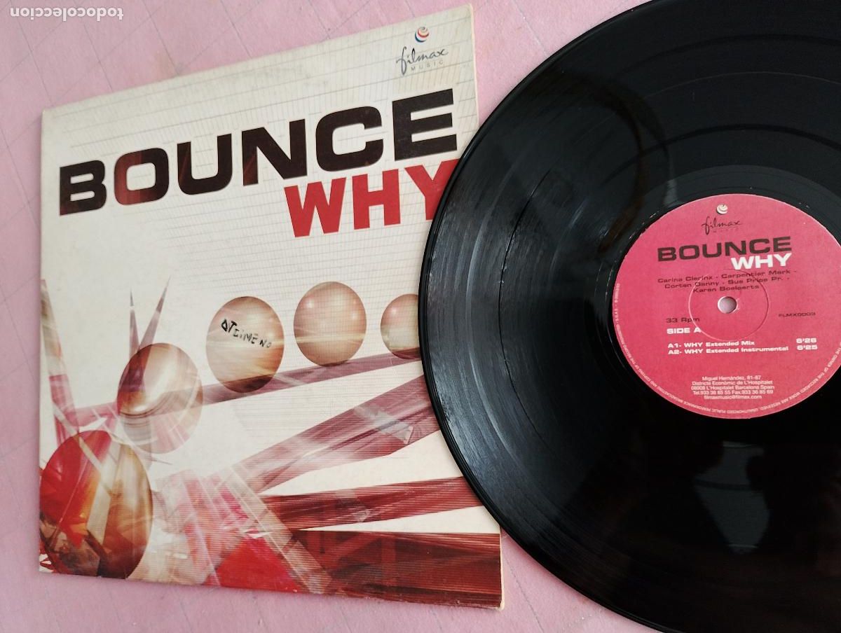Discos de vinilo: Bounce &ndash; Why, 2003, Electronic, House - Foto 2