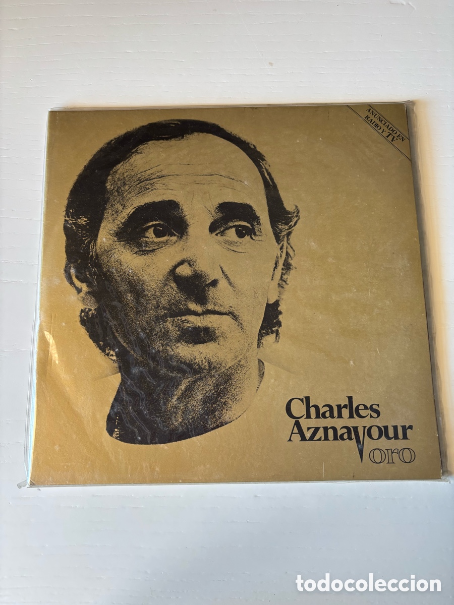 Discos de vinilo: Charles Aznavour oro