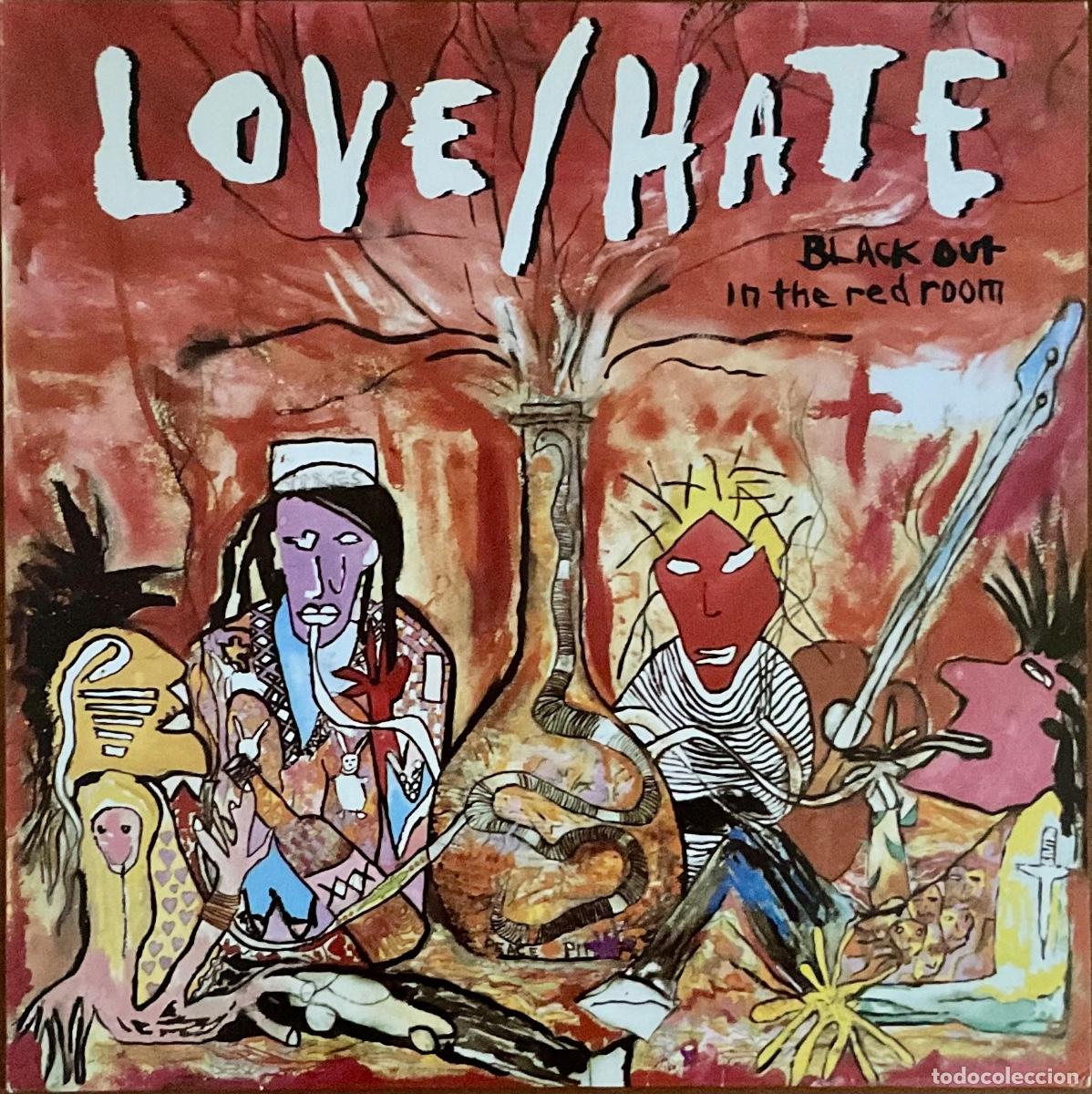 Discos de vinilo: LOVE/HATE - BLACKOUT IN THE RED ROOM