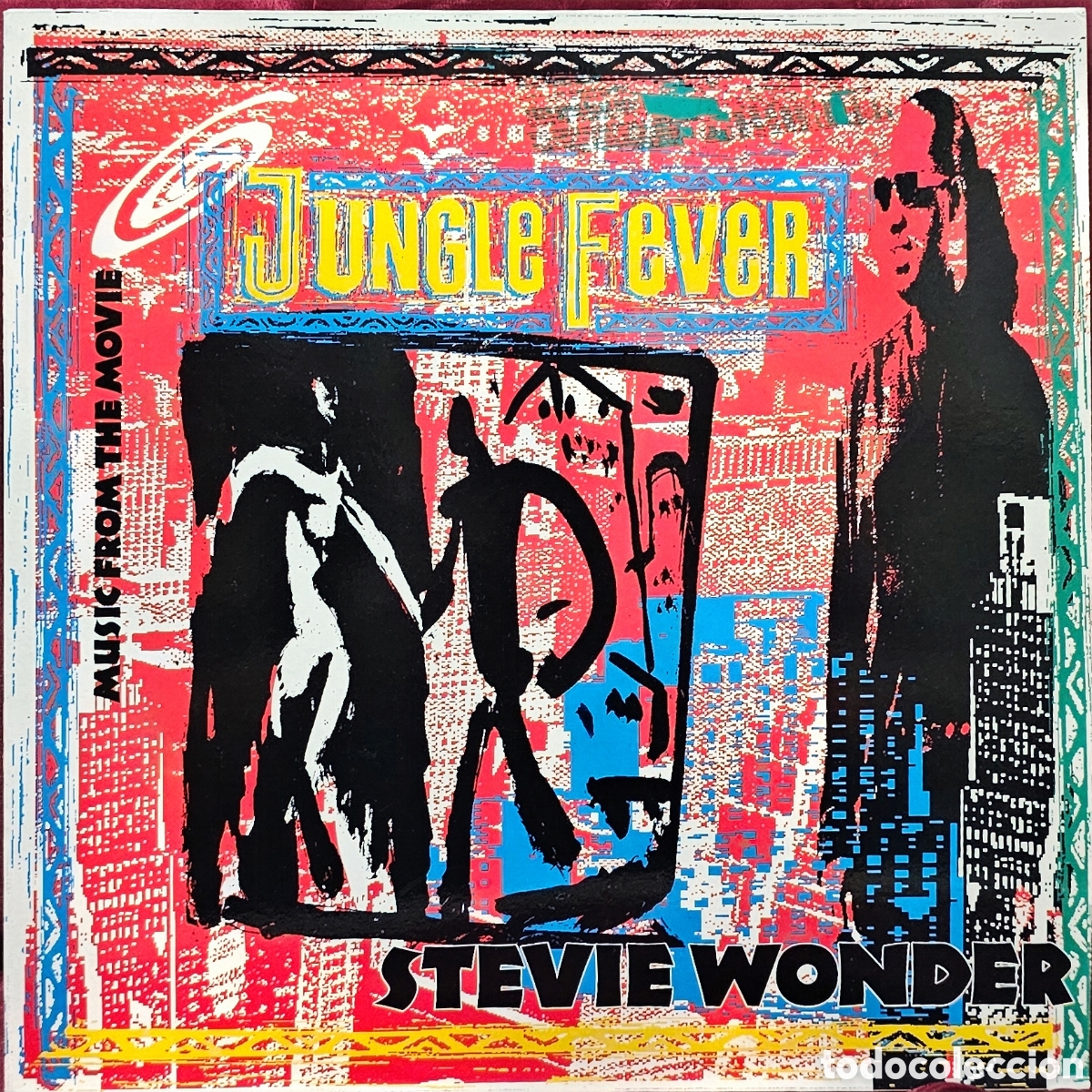 Discos de vinilo: Lp stevie wonder jungle fever