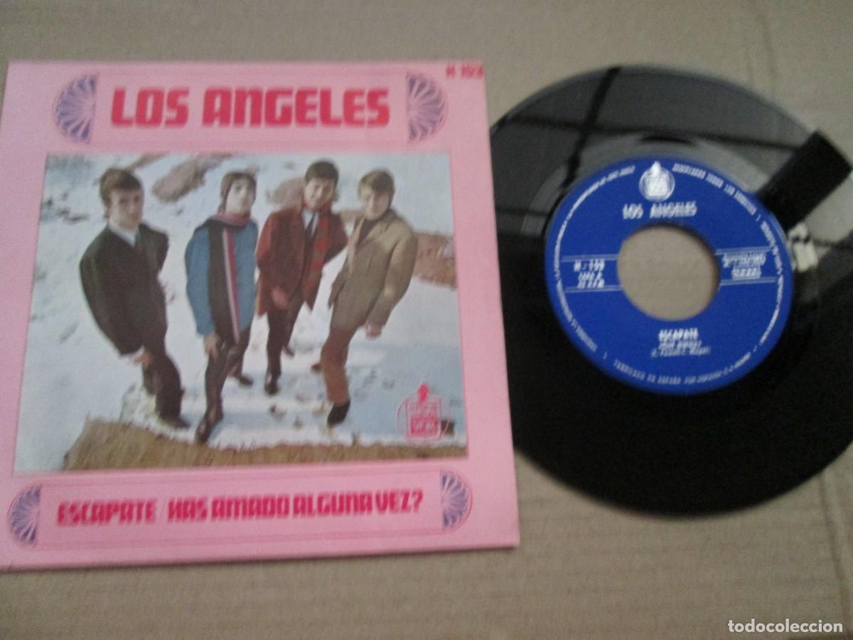 Discos de vinilo: LOS &Aacute;NGELES - Esc&aacute;pate / &iquest;Has amado alguna vez?. Single, ed espa&ntilde;ola 7&rdquo; 1967. Magn&iacute;fico. VG+/NM