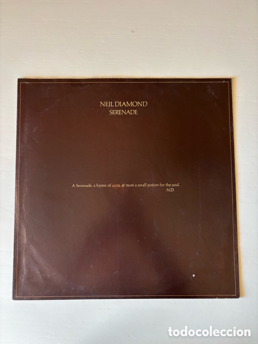 Discos de vinilo: NEIL DIAMOND SERENADE - Foto 3