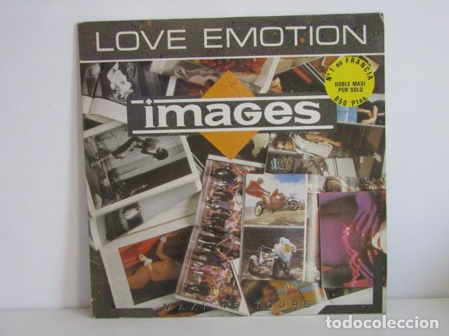 Discos de vinilo: DISCO VINILO IMAGES - LOVE EMOTION - MAXI - SPAIN - KEY RECORDS INT. - REF KRI-022