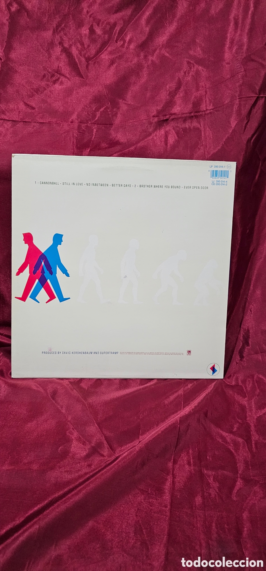 Discos de vinilo: Lp Supertramp - BROTHER WHERE YOU BOUND - Foto 2