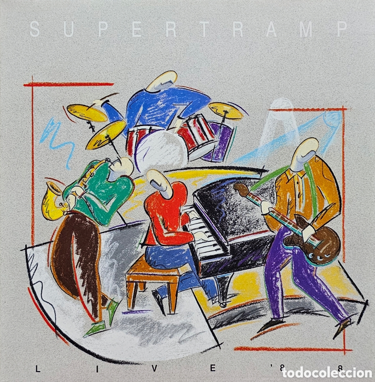 Discos de vinilo: LP SUPERTRAMP - LIVE 88