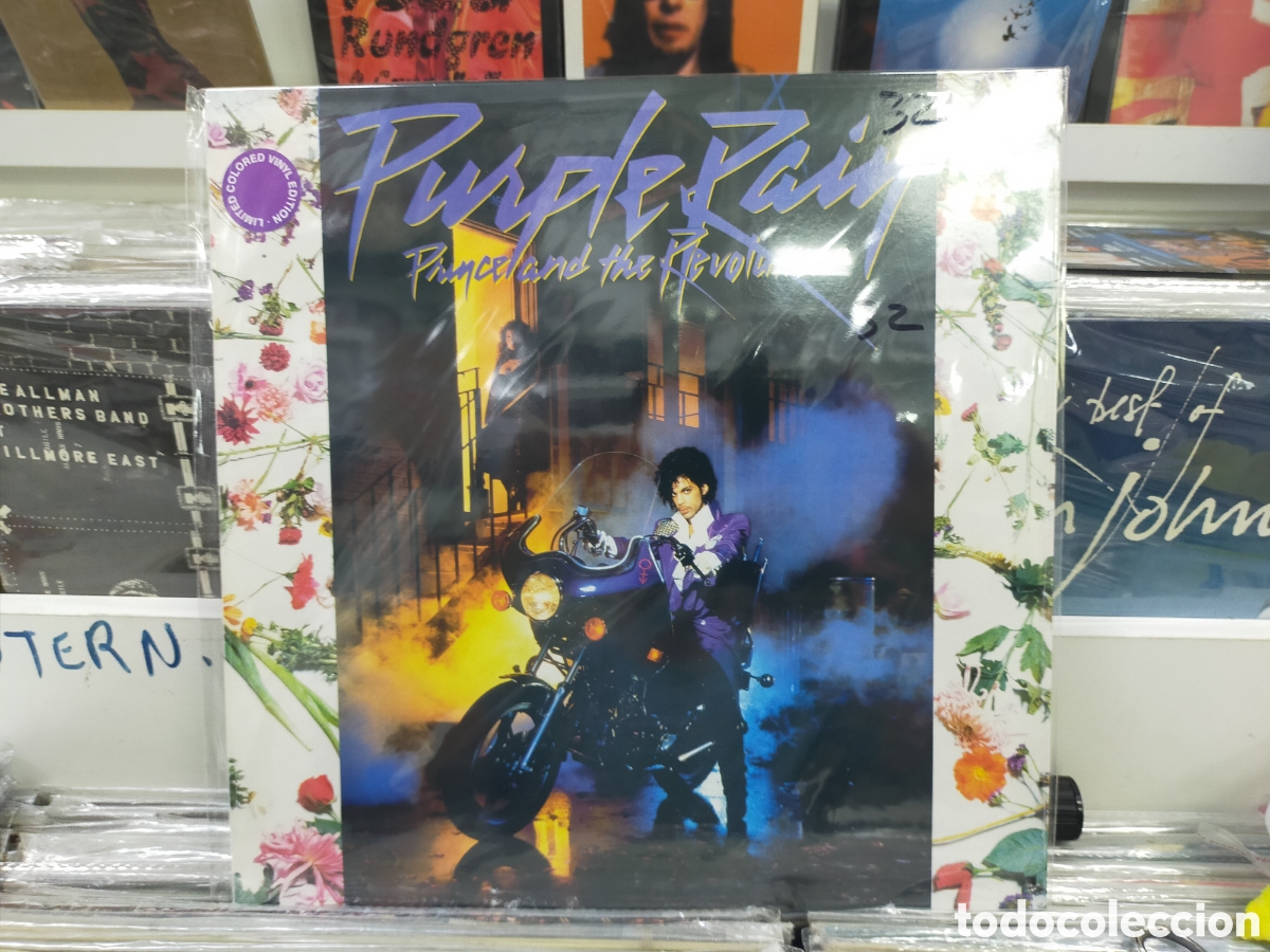 Discos de vinilo: Prince LP purple rain vinilo de color precintado