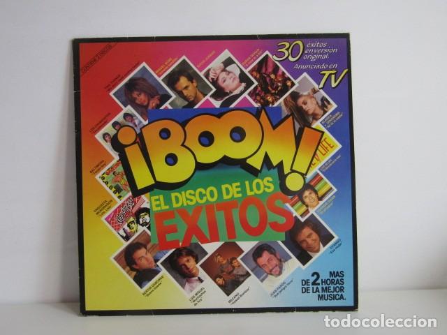Discos de vinilo: DISCO VINILO &iexcl;BOOM! (El Disco De Los &Eacute;xitos) - X2 - VARIOS