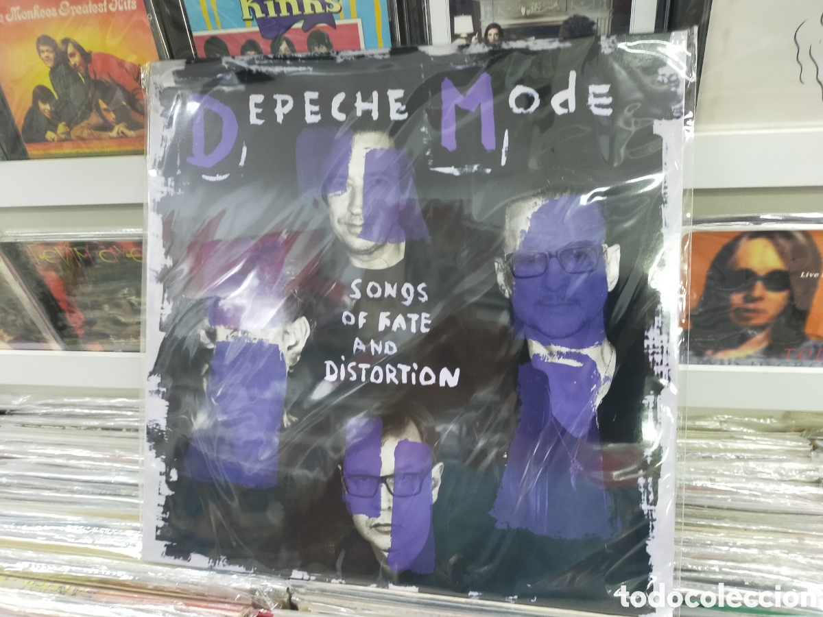 Discos de vinilo: Depeche mode lp songs of fate and distortion precintado