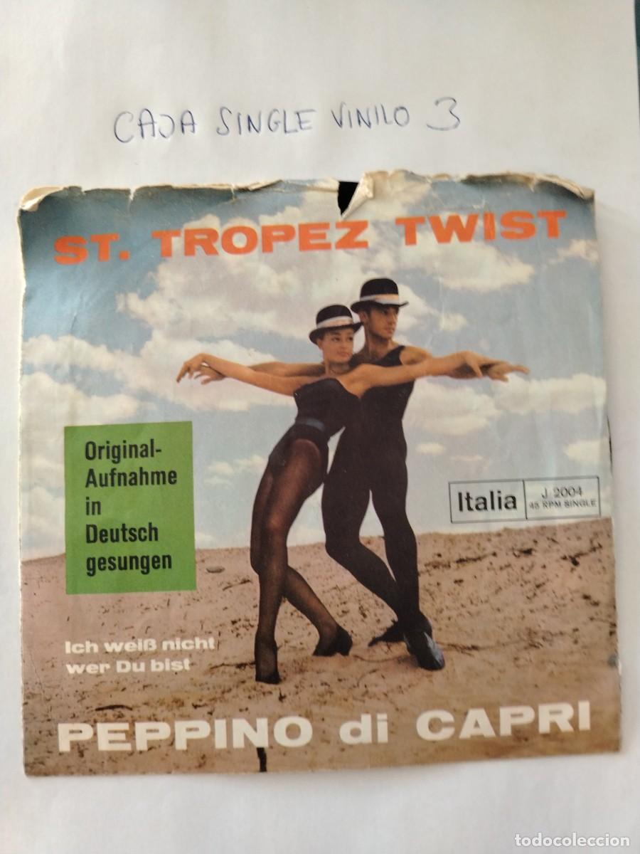 Discos de vinilo: Single vinilo st tropez twist, peppino di Capri