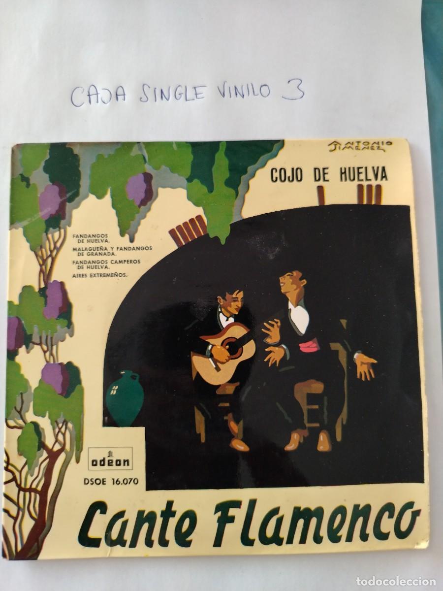 Discos de vinilo: Single vinilo cojo de Huelva, cante flamenco
