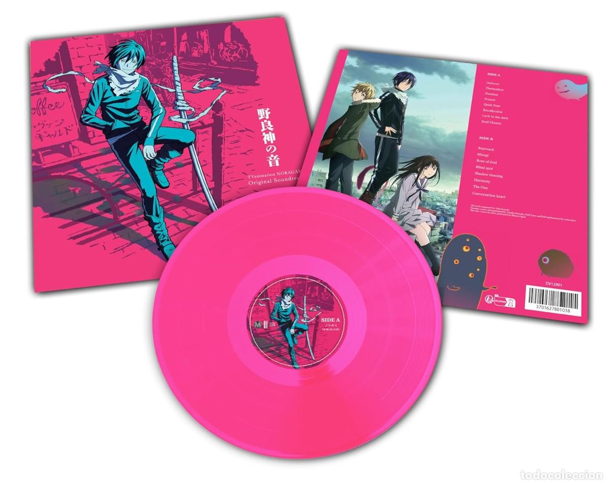 Discos de vinilo: Noragami (Original Soundtrack) vinilo rosa, edicion limitada. nuevo, sin abrir.