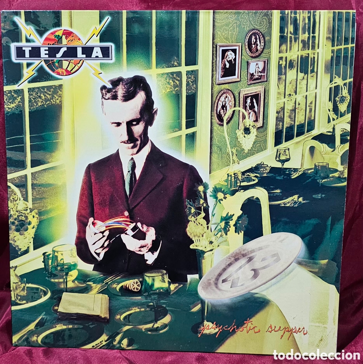 Discos de vinilo: Lp tesla psychotic supper